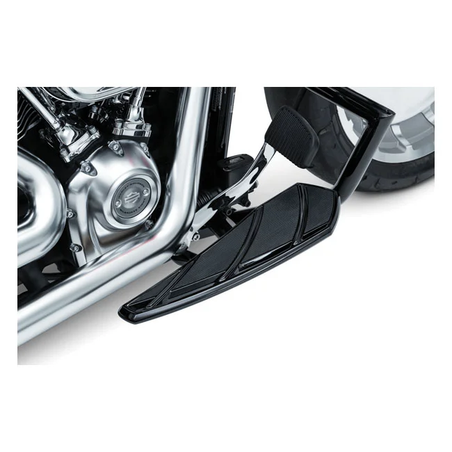 Kuryakyn Phantom rider floorboards. Gloss black