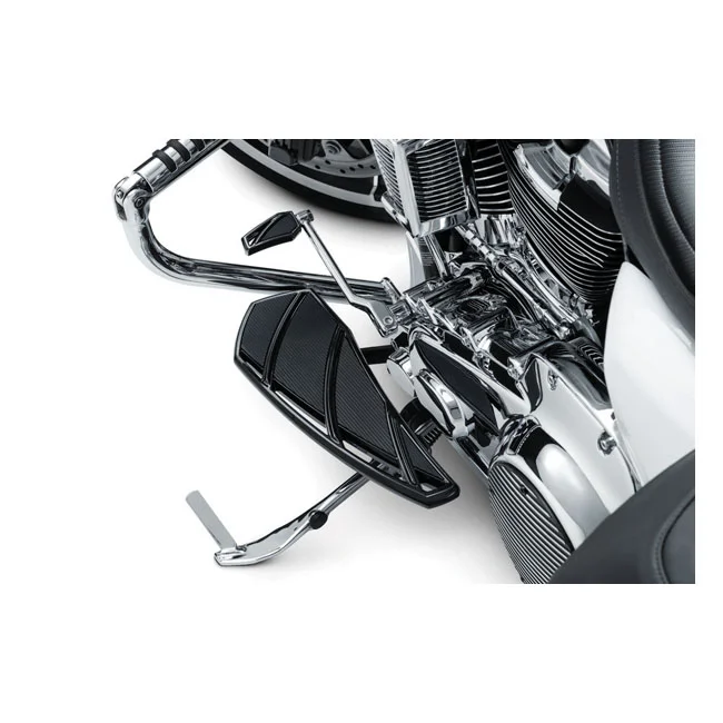 Kuryakyn Phantom rider floorboards. Gloss black