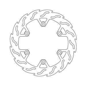 Moto-Master Moto-Master Flame series fixed brake rotor