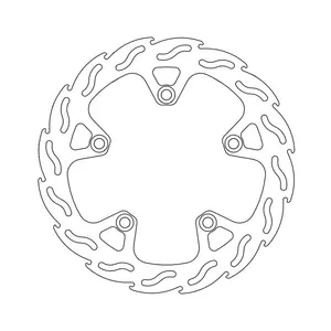 Moto-Master Moto-Master Flame series fixed brake rotor