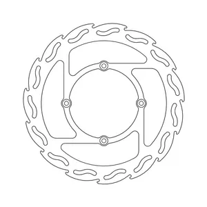Moto-Master Moto-Master Flame series fixed brake rotor