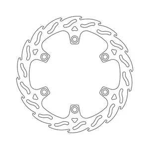 Moto-Master Moto-Master Flame series fixed brake rotor