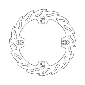 Moto-Master Moto-Master Flame series fixed brake rotor