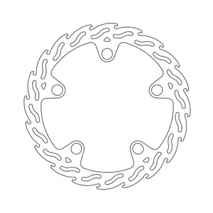 Moto-Master Moto-Master Flame series fixed brake rotor