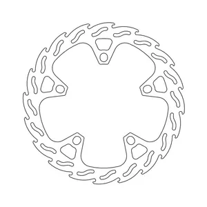Moto-Master Moto-Master Flame series fixed brake rotor