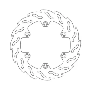 Moto-Master Moto-Master Flame series fixed brake rotor