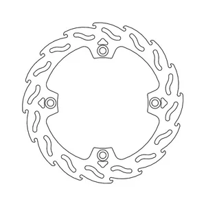 Moto-Master Moto-Master Flame series fixed brake rotor