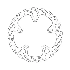 Moto-Master Moto-Master Flame series fixed brake rotor