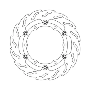 Moto-Master Moto-Master Flame series floating brake rotor