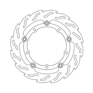 Moto-Master Moto-Master Flame series floating brake rotor