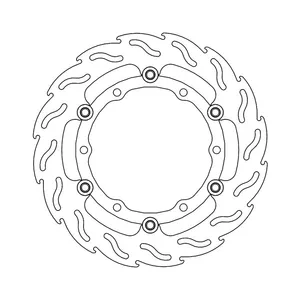 Moto-Master Moto-Master Flame series floating brake rotor