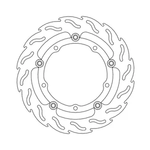Moto-Master Moto-Master Flame series floating brake rotor