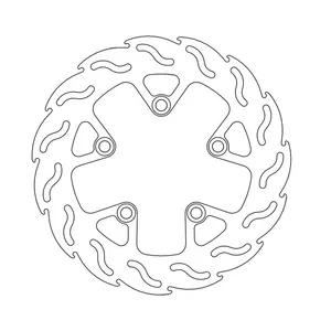 Moto-Master Moto-Master Flame series brake rotor