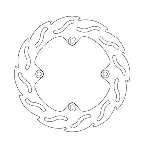 Moto-Master Moto-Master Flame series brake rotor