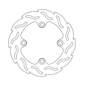 Moto-Master Moto-Master Flame series brake rotor