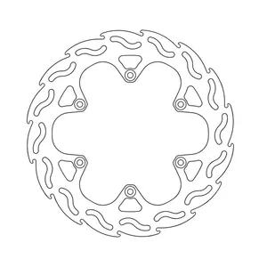 Moto-Master Moto-Master Flame series brake rotor