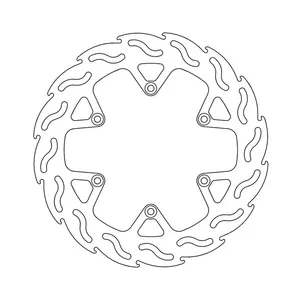 Moto-Master Moto-Master Flame series brake rotor