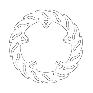 Moto-Master Moto-Master Flame series brake rotor