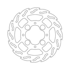 Moto-Master Moto-Master Flame series brake rotor