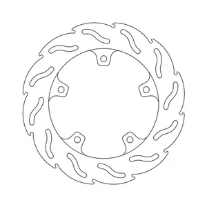 Moto-Master Moto-Master Flame series brake rotor