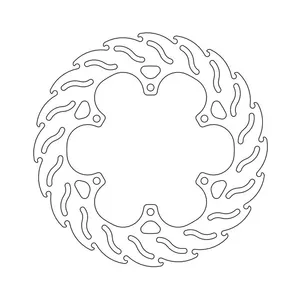 Moto-Master Moto-Master Flame series brake rotor