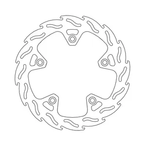 Moto-Master Moto-Master Flame series brake rotor