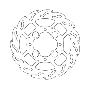Moto-Master Moto-Master Flame series brake rotor