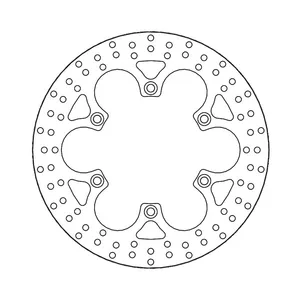 Moto-Master Moto-Master Halo series fixed brake rotor