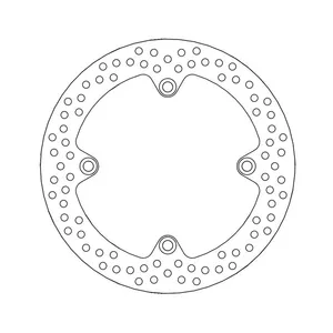 Moto-Master Moto-Master Halo series brake rotor