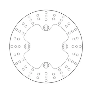 Moto-Master Moto-Master Halo series brake rotor