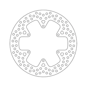 Moto-Master Moto-Master Halo series brake rotor