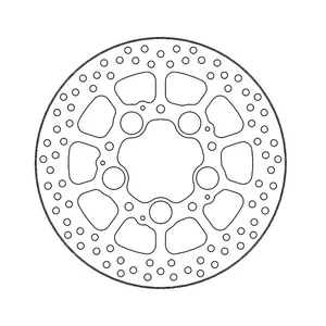 Moto-Master Moto-Master Halo series brake rotor