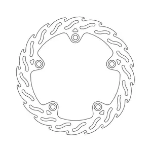 Moto-Master Moto-Master Flame series fixed brake rotor