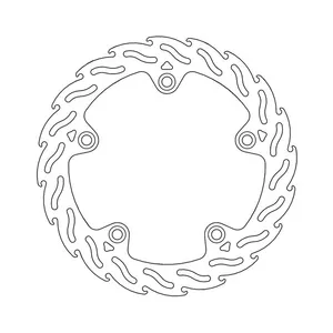 Moto-Master Moto-Master Flame series fixed brake rotor