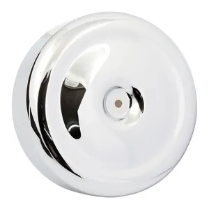 Mikuni Mikuni, HSR42 air cleaner cover (w/o cut-out). Chrome