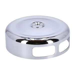 Mikuni Mikuni, HSR42 air cleaner cover (with cut-out). Chrome