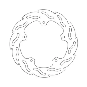 Moto-Master Moto-Master Flame series brake rotor