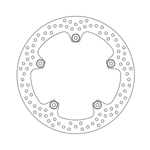 Moto-Master Moto-Master Halo series fixed rivited brake rotor