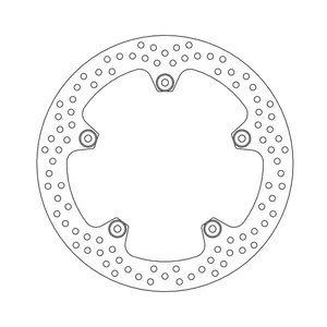 Moto-Master Moto-Master Halo series fixed rivited brake rotor
