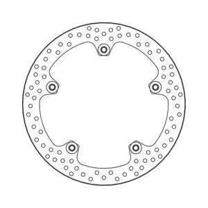 Moto-Master Moto-Master Halo series fixed rivited brake rotor