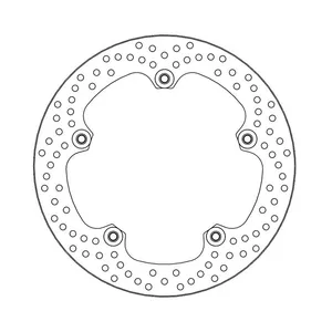 Moto-Master Moto-Master Halo series fixed rivited brake rotor