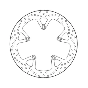 Moto-Master Moto-Master Halo series brake rotor