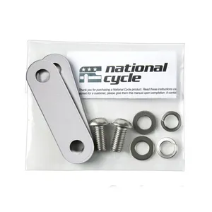 National Cycle NC Paladin® Comfort bars mount kit 76mm silver