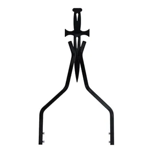 Cycle Visions Cycle Visions Daggertude stick sissy bar 18", black