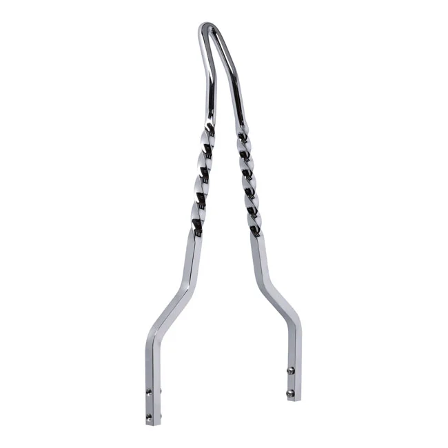 Cycle Visions Visions Twisted Stick sissy bar 18", chrome