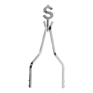 Cycle Visions Cycle Visions Moneytube sissy bar 18", chrome