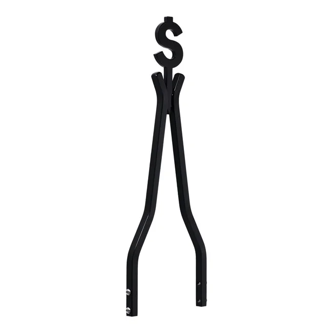 Cycle Visions Visions Moneytube sissy bar 18", black