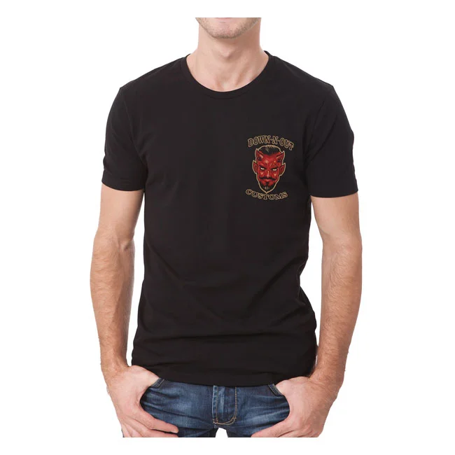 Down-n-Out Respect Is Earned T-shirt black