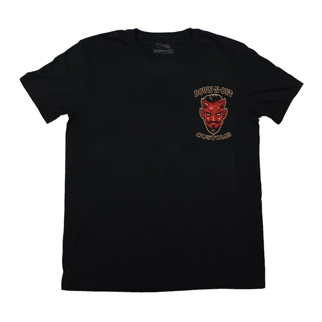 Down-n-Out Respect Is Earned T-shirt black