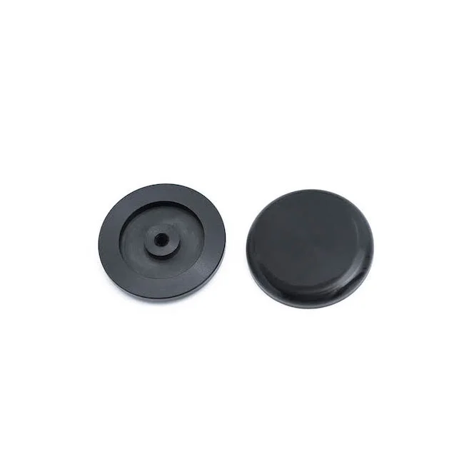 Killer Custom Custom, front axle cover set. Gloss black